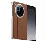 Funda para OPPO Find N6, Cuero Genuino Case Wristband Soporte
