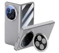 Funda para OPPO Find N6, Magnética Funda with Protector Pantalla Cámara Soporte Carga Inalambrica Crcasa(Gris)