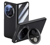 Funda para OPPO Find N6, Magnética Funda with Protector Pantalla Cámara Soporte Carga Inalambrica Crcasa(Negro)
