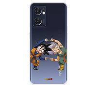 Funda para OPPO Find X5 Lite Oficial de Dragon Ball, Goten y Trunks Fusión para Proteger tu móvil. Carcasa para OPPO de Silicona Flexible con Licencia Oficial de Dragon Ball
