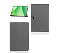 Funda para Oppo Pad SE/OnePlus Pad lite 11 pulgadas, yystao Soporte delgado con diseño de triple pliegue, funda dura compatible con OnePlus Pad lite/Oppo Pad SE, gris