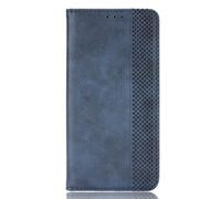 Funda para OPPO Realme 14T 5G Funda,Carcasa de teléfono magnética Retro,Diseño de Cartera con Ranuras de Tarjeta Cuero Flip Case Cover-Blue