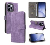 Funda para OPPO Reno 15F 5G, [Tecnología de Bloqueo RFID] Fundas de Billetera, Funda OPPO Reno 15F 5G con [Soporte]-Púrpura