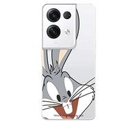 Funda para OPPO Reno 8 Pro Oficial de Looney Tunes Warner Bros Bugs Bunny para Proteger tu móvil. Carcasa para OPPO de Silicona Flexible con Licencia Oficial de Looney Tunes