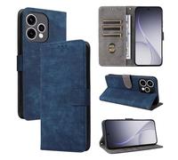Funda para OPPO Reno15 5G/15C 5G, [Tecnología de Bloqueo RFID] Fundas de Billetera, Funda OPPO Reno15 5G/15C 5G con [Soporte]-Azul
