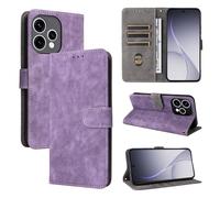 Funda para OPPO Reno15 5G/15C 5G, [Tecnología de Bloqueo RFID] Fundas de Billetera, Funda OPPO Reno15 5G/15C 5G con [Soporte]-Púrpura