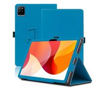 Funda para Oscal Pad 30 WiFi 10.1 Pulgadas, Oscal Pad 30 WiFi Tablet Funda, Funda Protectora Plegable con Soporte para Lápiz y Correa para la Muñeca, Protección Total. (Azul Claro)