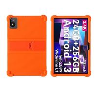 Funda para OUKITEL OT5S - Cubierta Protectora a Prueba de choques Suaves para niños de Peso liviano Silicona Case Cover para OUKITEL OT5S 12" (Naranja)