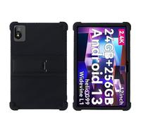 Funda para OUKITEL OT5S - Cubierta Protectora a Prueba de choques Suaves para niños de Peso liviano Silicona Case Cover para OUKITEL OT5S 12" (Negro)