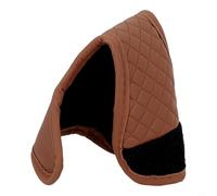 Funda para palanca de cambios de coche de piel sintética para mejorar la estética y agarre ergonómico para una experiencia de conducción suave (marrón)