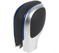 Funda para palanca de cambios para Golf 6 7 R para Passat B7 B8 CC R20 para Jetta MK6 con construcción ligera y lenguaje de estilo intencionado (azul con agujeros)