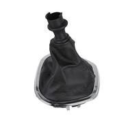 Funda para palanca de cambios para Renault Trafic Iii 1419 para Opel Vivaro B 1419 para Fiat Talento 1620 compatible con pieza de repuesto de cuero negro