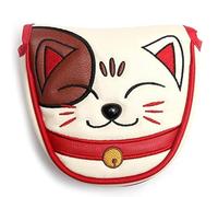 Funda para palo de golf, apta para Scotty, Cameron, Odyssey, Taylormade, Titleist, Callaway, Mizuno, Cobra y Nike, rojo