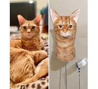 Funda para palo de golf para perro, personalizable, para hierro/5 madera/7 madera/híbrido, hecho a mano, gorro de golf para mascotas (case 8)