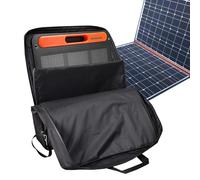 Funda para panel solar genérica | Bolsa de transporte a prueba de polvo, protección para camping jardín urbano festival playa casa exterior patio trasero