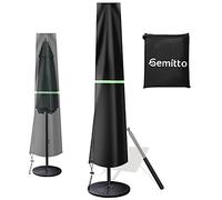 Funda para paraguas, cubierta de sombrilla voladiza (negro, 190 x 30/50 cm (420 D))