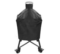 Funda para Parrilla para Mini-MAX y Mini Big Green Color Huevo, Accesorios de Huevo Verde, Cubierta de Parrilla Completa Impermeable Negra, Accesorios para ahumador, Tela, Cubierta de