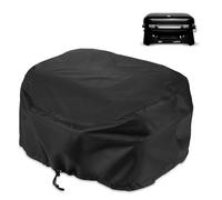 Funda para parrilla Weber Lumin eléctrica, parrilla compacta Lumin, capota resistente impermeable 600D y resistente a los rayos UV para Weber Lumin/Compact sin base, accesorios para barbacoa exterior