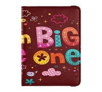 Funda para pasaporte, cartera de piel sintética, tarjetero, tarjetero, protector de tarjetas para mujeres, hombres, sueños, grandes, pequeños, niños, guardería, Varios colores, Talla única