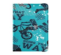 Funda para pasaporte, combo de cartera de piel sintética para tarjetas de identificación de vacunación, cartera protectora de tarjetas para mujeres y hombres, patrón abstracto grunge chicos urbano, Varios colores, Talla única