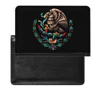 Funda para pasaporte con diseño de bandera mexicana de México, bonita funda para pasaporte con ranura para tarjetas, funda para pasaporte de viaje