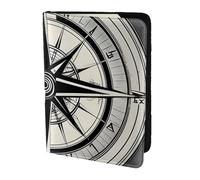 Funda para pasaporte con diseño de la Ley de la brújula para tarjetas y documentos