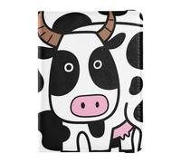 Funda para pasaporte de piel de vaca manchada para viajes, funda oculta para pasaporte para accesorios de viaje familiar