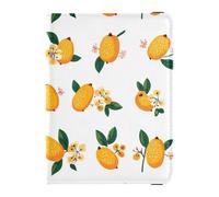 Funda para pasaporte y tarjeta de vacunación de níspero naranja, funda para pasaporte, documentos de viaje, funda para pasaporte para hombres y mujeres, resistente al agua