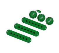 Funda para pastilla de guitarra eléctrica con perilla de control de tono, cubiertas de bobina única, 1 volúmenes, 2 tonos, perillas, interruptores, funda para guitarra