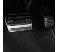 Funda para pedal de freno de acelerador de coche para Chery para Tiggo 2, 3X, 4, 5X, 2016, 2017, 2018, 2019, 2020, 2021, 2022, 2023, accesorios para pedal de coche, color plateado