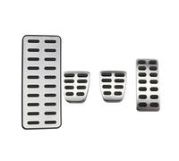 Funda para pedales de freno de combustible para Hyundai Ix25, Creta para Accent, Verna, Solaris, Sedán, 2011-2017, soporte para pedales de freno de pedal de coche, almohadilla de freno de pie (AT con