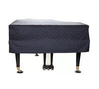 Funda para piano de cola, Funda para piano, Impermeable, A prueba de humedad, Antiestático, A prueba de polvo, Algodón prensado con costuras cruzadas, Artesanía, Buen asistente del músico(Color:S)