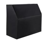 Funda para piano de tamaño completo, cubierta antipolvo para piano vertical, a prueba de sol, portátil, color negro con bolsa de almacenamiento para la mayoría de pianos verticales de tamaño estándar