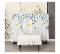 Funda para piano vertical, Tamaños múltiples multicolores determinados de la cubierta del piano cordón bordado acolchado vertical completo(03,Piano - single stool)