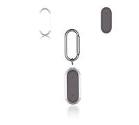 Funda para PLAUD NotePin Voice Recorder, yystao Funda TPU Compatible con PLAUD NotePin AI, con llavero, a prueba de polvo, a prueba de golpes y duradera, transparente