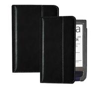 Funda para PocketBook Aqua/2 Modle: 640/641 e-Reader Funda de piel sintética para PocketBook Aqua 2 Smart Slim Folio Cover Case con Auto Sleep/Wake para PocketBook Case (negro)