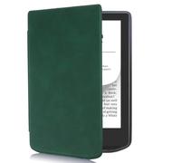 Funda para Pocketbook Verse Pro, Funda Protectora de TPU, Tapa abatible con función de Apagado y Encendido automático (Verde)