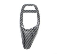 Funda para pomo de palanca de cambios de coche para BMW Serie 1/Serie 2/Serie 3/F30, textura de fibra de carbono ABS, negro, accesorio de estilo interior para conducción diaria (cubierta de cambio de