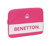 Funda Para Portatil 14'' Benetton Raspberry 34 x 25 x 2 cm.