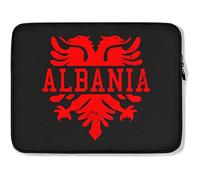Funda para Portátil Águila Albanesa Ordenador Portátil Caso Antigolpes Funda Portátiles Impermeable Funda Portátil, para Laptop, 15in