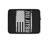 Funda para Portátil Bandera Estadounidense De Jiu Jitsu Brasileño Funda Portátiles Moda Anti-Rasguños Funda Ordenador Portatil 15In, para Mujer, Laptop