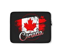 Funda para Portátil Bandera Vintage De Canadá Funda para Computadora Portátil Personalizado Impermeable Funda Ordenador Portatil 15In, para Computadoras Portátiles, Hombre
