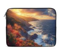 Funda para Portátil Canadá Nueva Escocia Cabo Bretón Ordenador Portátil Caso Multicolor Moda Protectora para Portátiles, para Travel, Mujer, Office, 15In