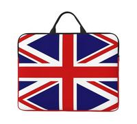 Funda para portátil con bandera del Reino Unido (16.5 x 12.2 pulgadas), adecuada para viajes diarios, turismo, viajes de negocios, viajes, etc.