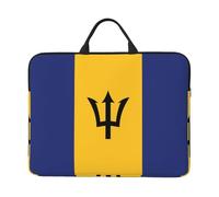 Funda para portátil con estampado de bandera de Barbados de 16.5 x 12.2 pulgadas, doble uso, ideal para algunos portátiles