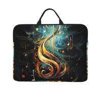 Funda para portátil con estampado de símbolo de música, para hombres y mujeres, escuela, oficina, viajes, protector de computadora