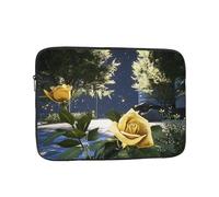 Funda para portátil de 10 pulgadas, a prueba de golpes, funda protectora delgada de transporte para Júpiter Midnight Rose Garden de 10 pulgadas