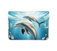 Funda para portátil de 13 pulgadas, a prueba de golpes, funda para computadora portátil Kiss Dolphin Tale