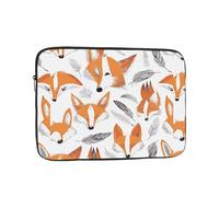 Funda para portátil de 13 pulgadas, funda protectora suave con bonito estampado de animales florales, bolsa delgada y ligera, especialmente compatible con MacBook de 13 pulgadas, se adapta a algunos