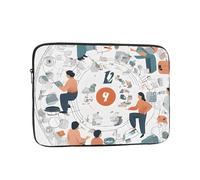 Funda para portátil de 13 pulgadas, funda protectora suave con ilustración de I Love The 90s, bolsa delgada y ligera, especialmente compatible con MacBook de 13 pulgadas, se adapta a algunos